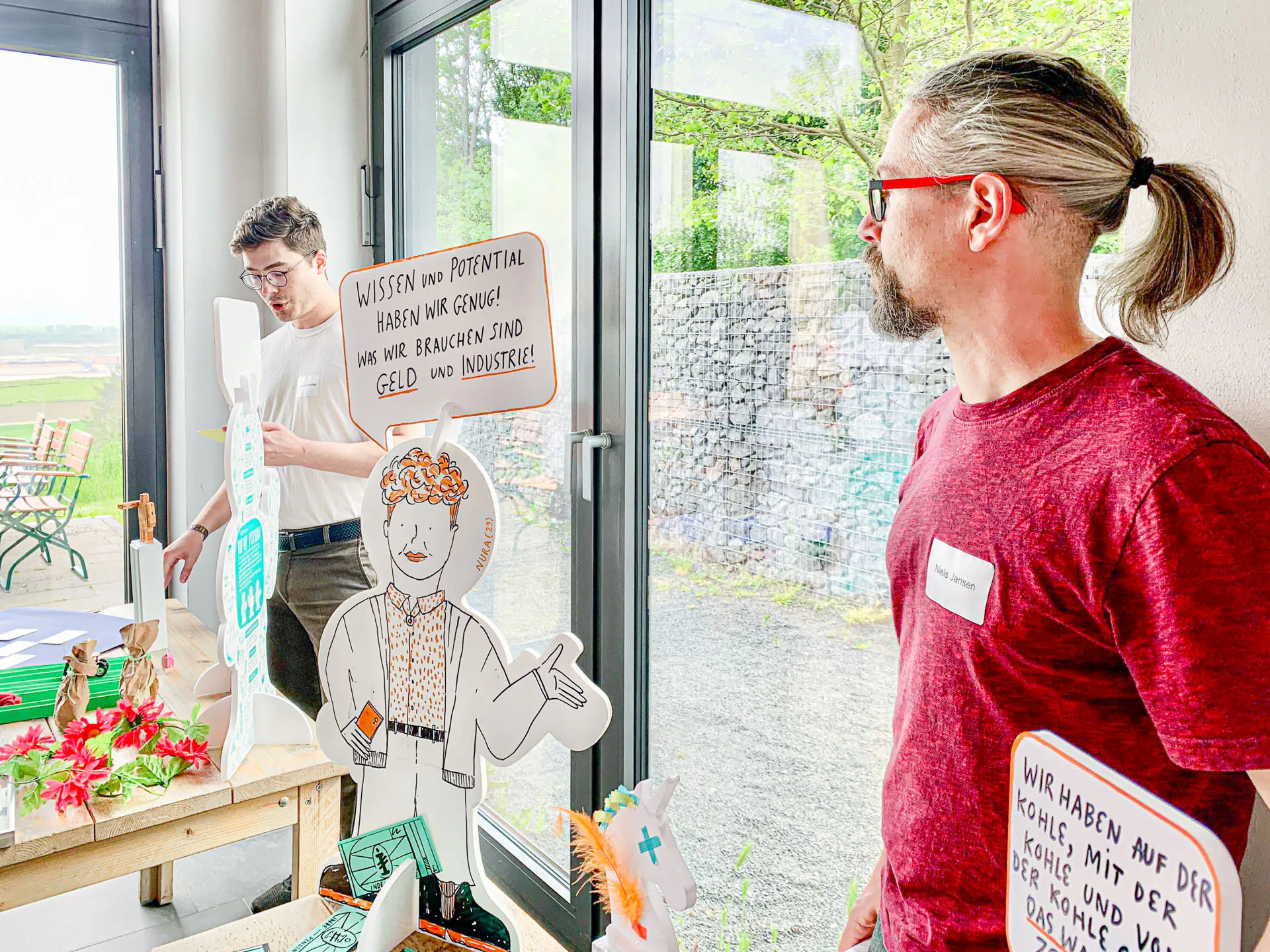 Seiten der Szenario-Publikation Indeland 2060 zum Strukturwandel