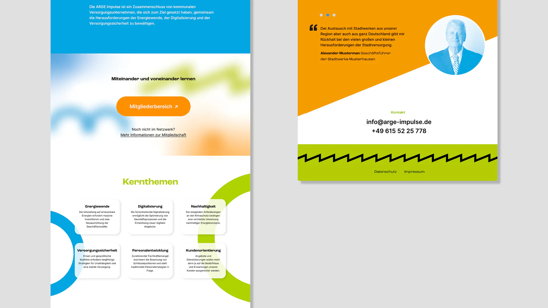 Projektmotiv 02 – Stadtwerke-Allianz ARGE Impulse