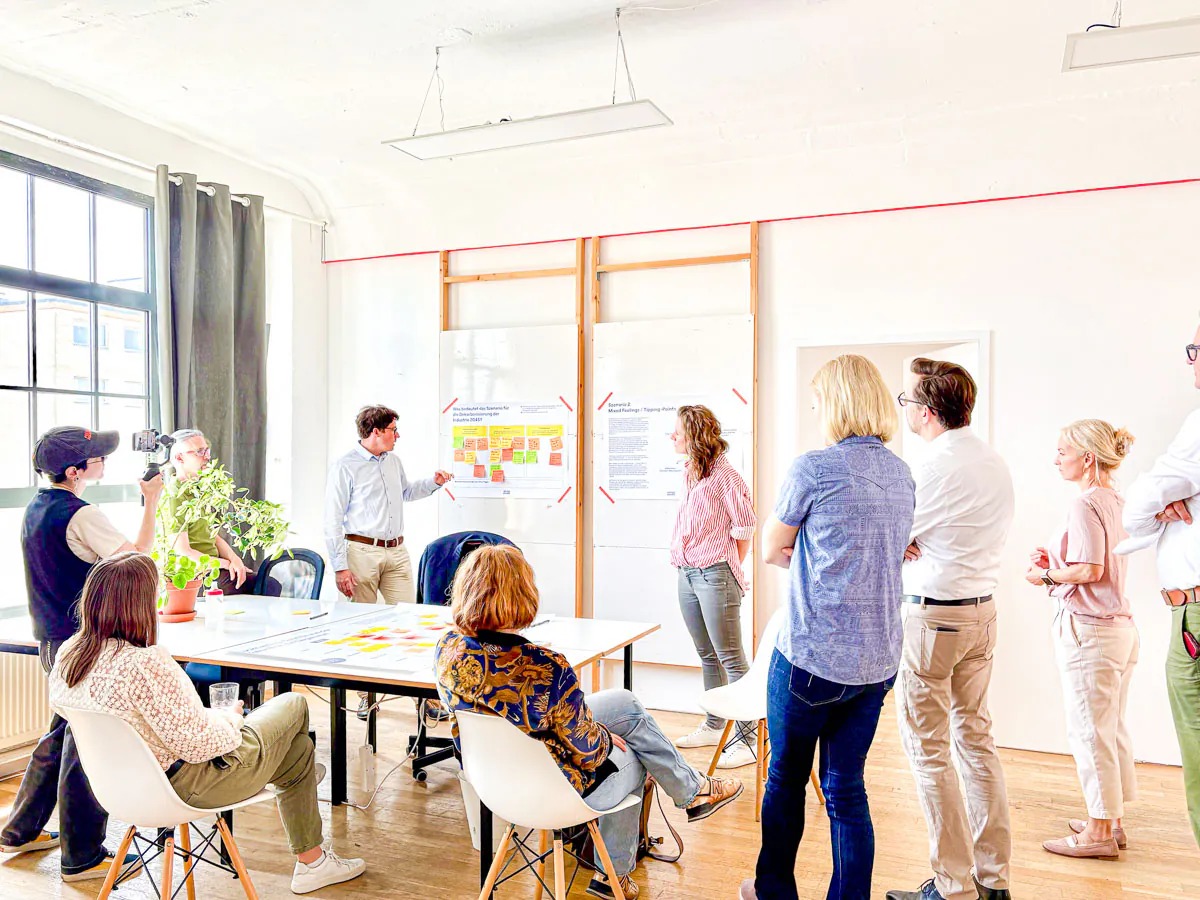 Workshop-Situation 22 – CDI-Projekt „Dekarbonisierung 2045“